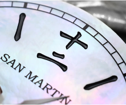 San Martin New 39mm Gada Watch MOP Dial Original Design Miyota 90S5 SN0144