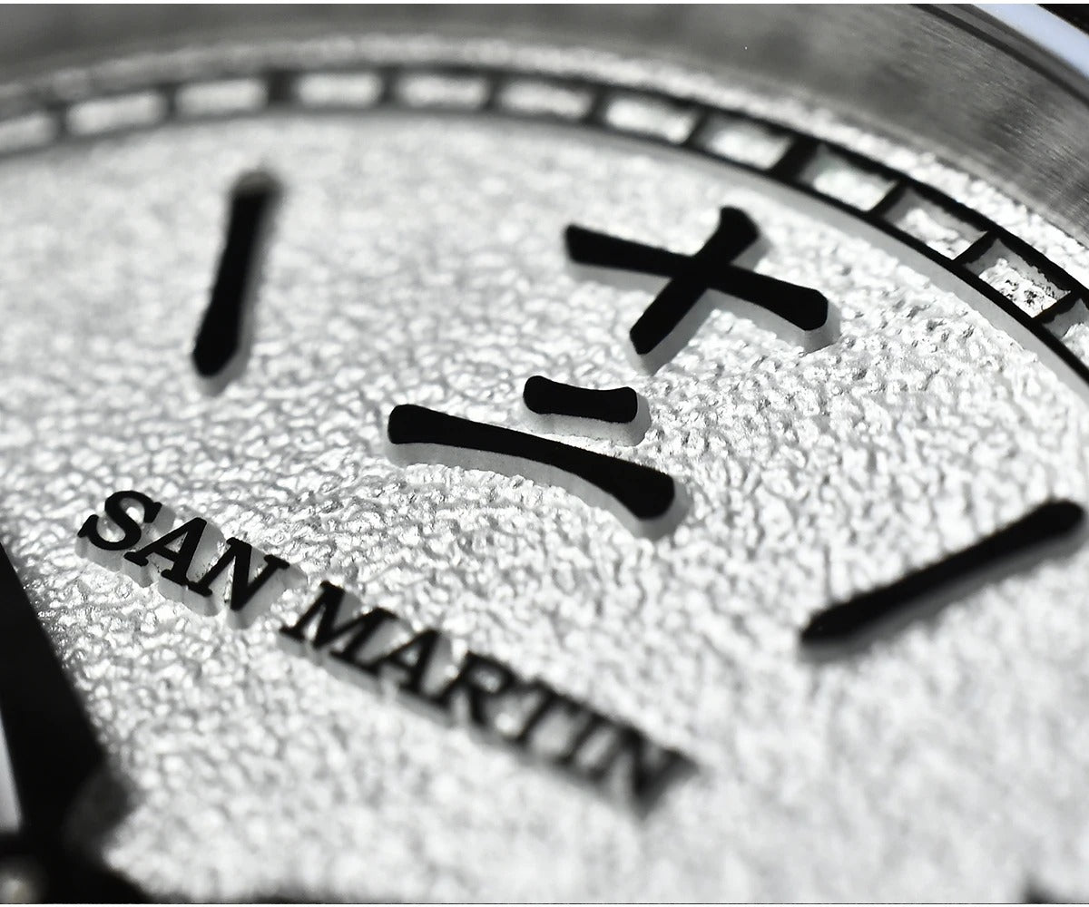 San Martin New 39mm Gada Watch MOP Dial Original Design Miyota 90S5 SN0144