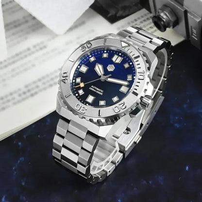 San Martin 1000m Deep Waterproof 43mm Men Diver Watch SN0147