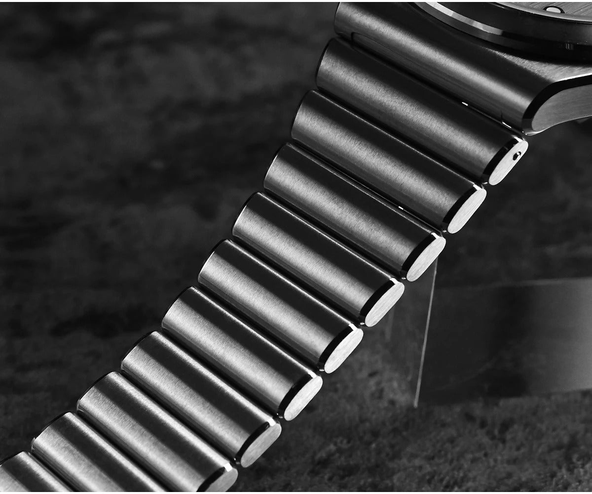 San Martin 40mm SS Brushed Dial Integrated Bracelet Miyota 90S5 SN0149