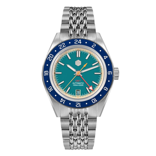 San Martin Original Design NH34 39.5mm GMT Watch SN0116