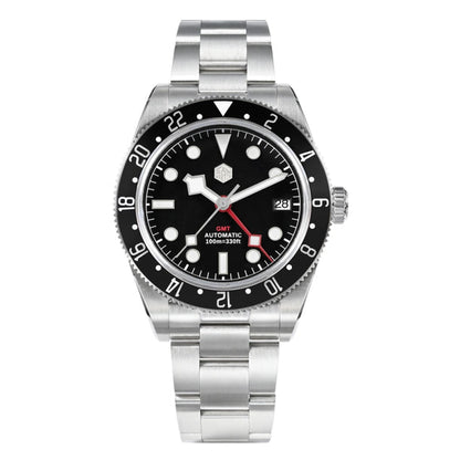 ★US Warehouse★San Martin NH34 BB58 GMT Watch SN0109 V2