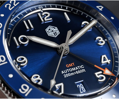 Watchdives x San Martin 38mm NH34 GMT Watch SN0140W