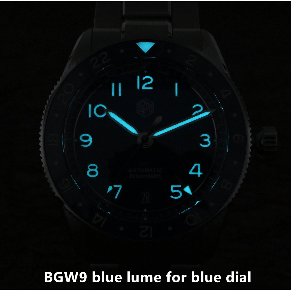 Watchdives x San Martin 38mm NH34 GMT Watch SN0140W