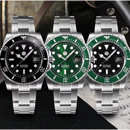 San Martin 40mm Sub Diver Watch SN017GE