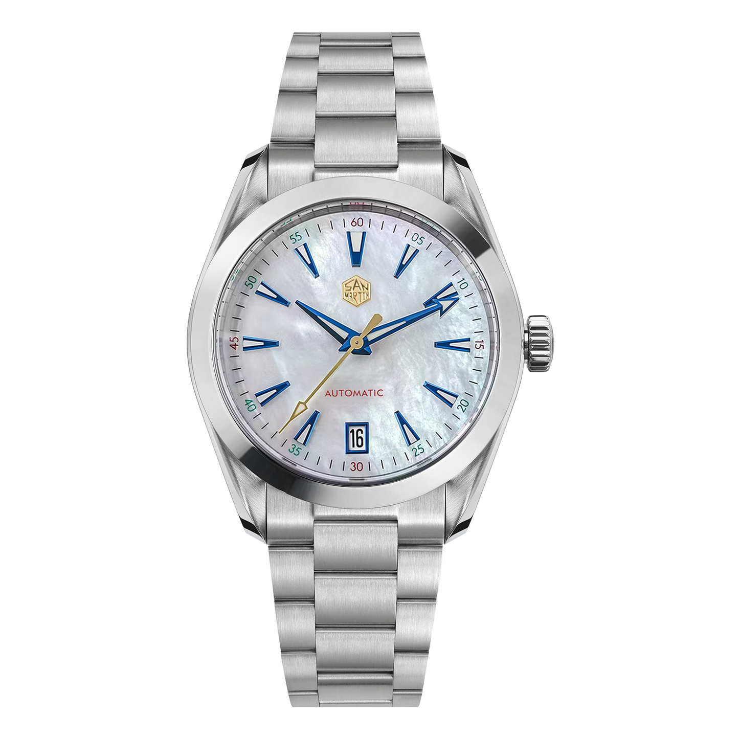 ★US Warehouse★Watchdives x San Martin 38mm Upgraded ST2130 Chronometer Automatic Watch SN0113CW