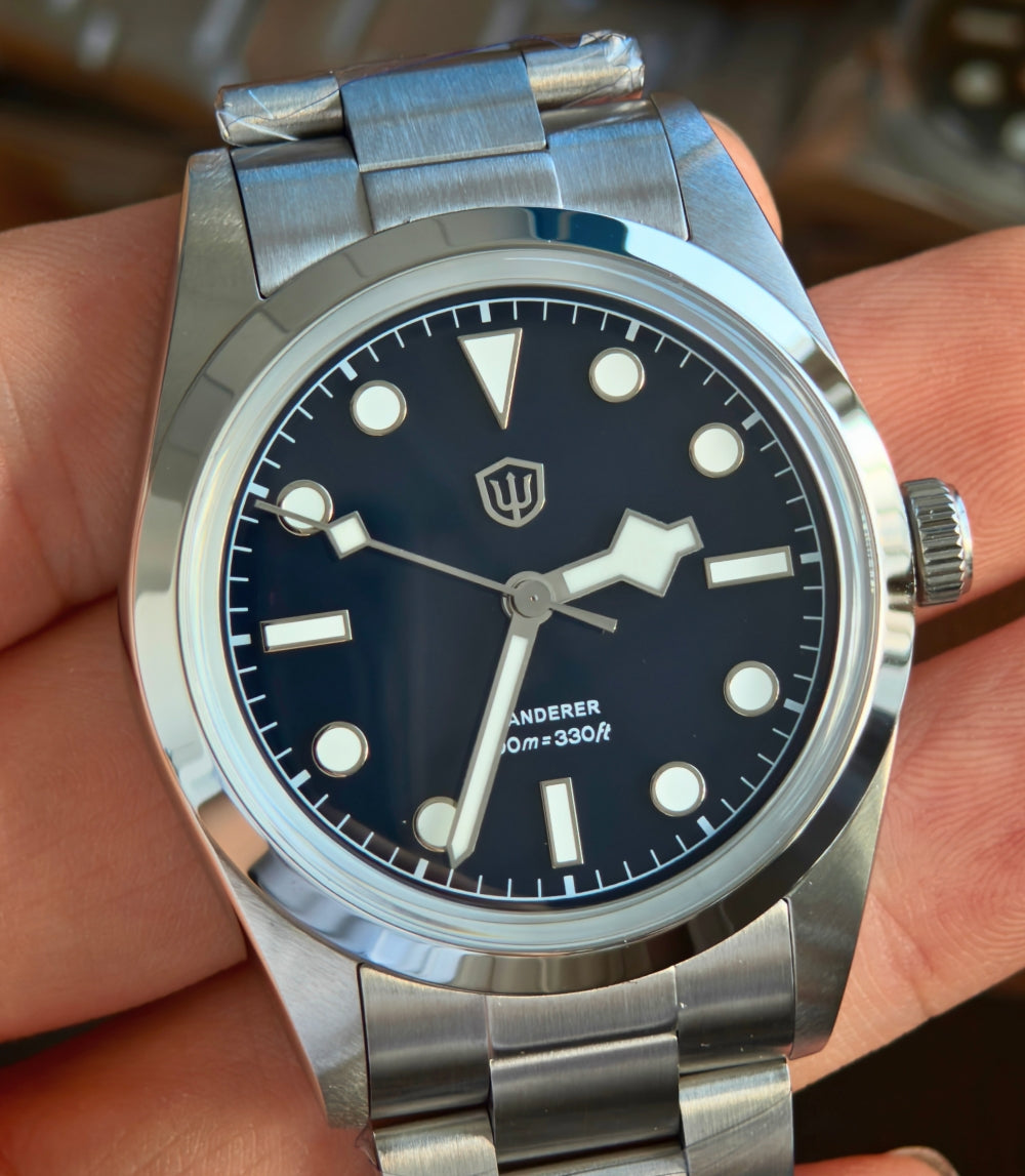 Watchdives WD1016C 37mm Pioneer VH31 Men Watch