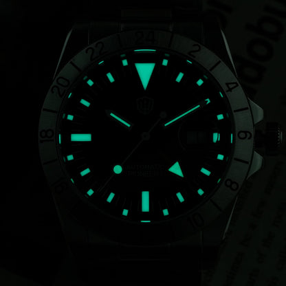 🔥WeeklyDeals🔥Watchdives WD16570B 38mm 6460 GMT Watch V2