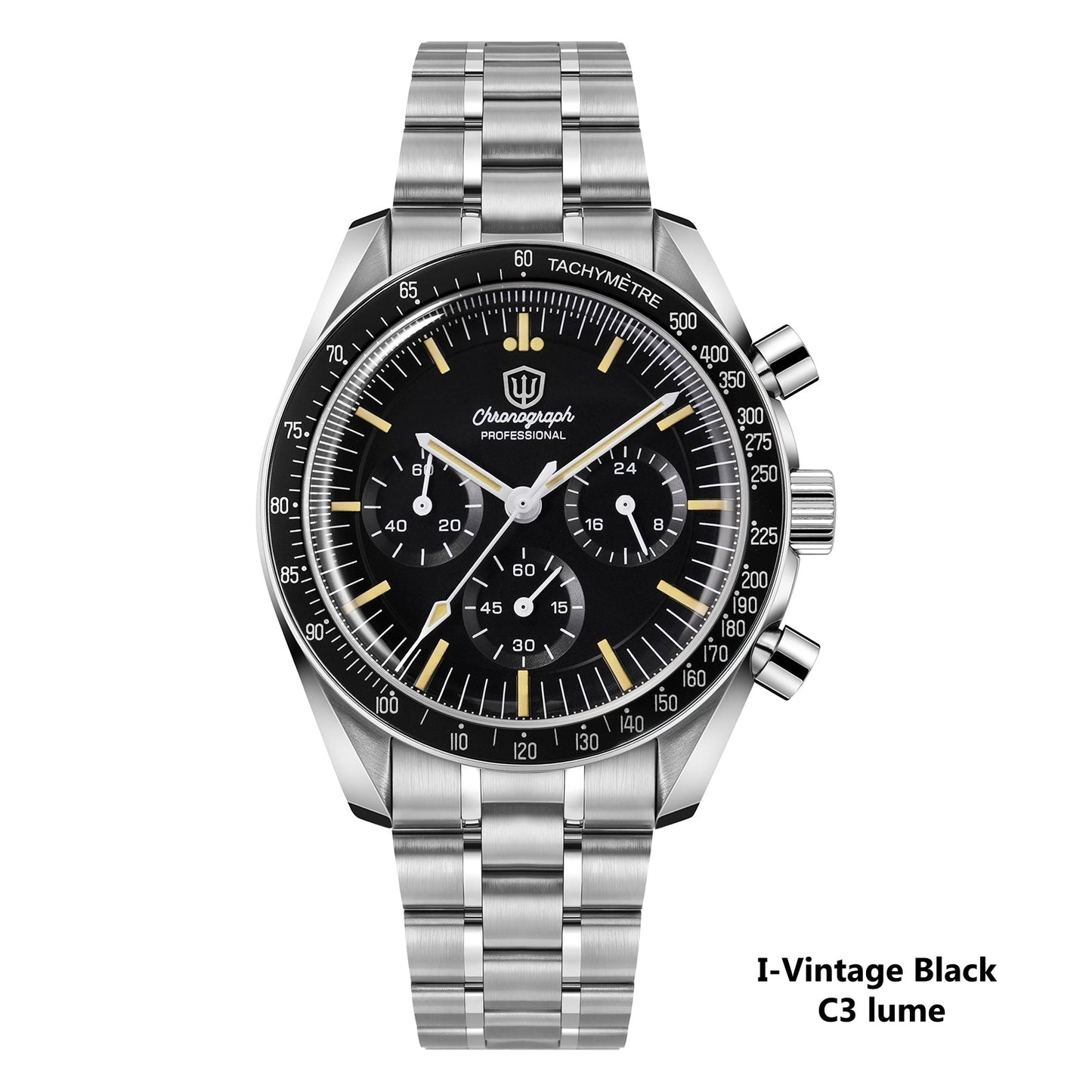 Watchdives 39mm VK63 Chronograph Watch WD1863