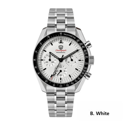 Watchdives 39mm VK63 Chronograph Watch WD1863