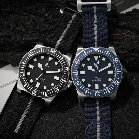 Watchdives 40mm EXD Titanium Diver Watch