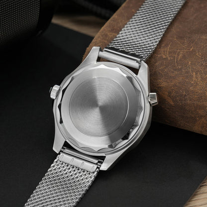🔥WeeklyDeals🔥Watchdives WD007 Top Hat Sapphire PT5000 Titanium Dive Watch