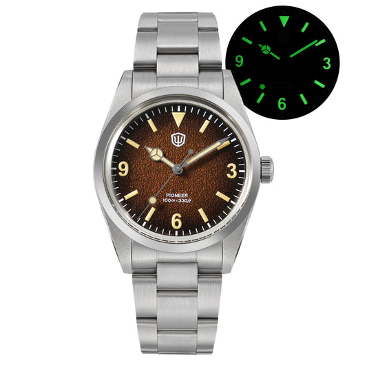 Watchdives WD1016 37mm VH31 Explore Men Watch V3