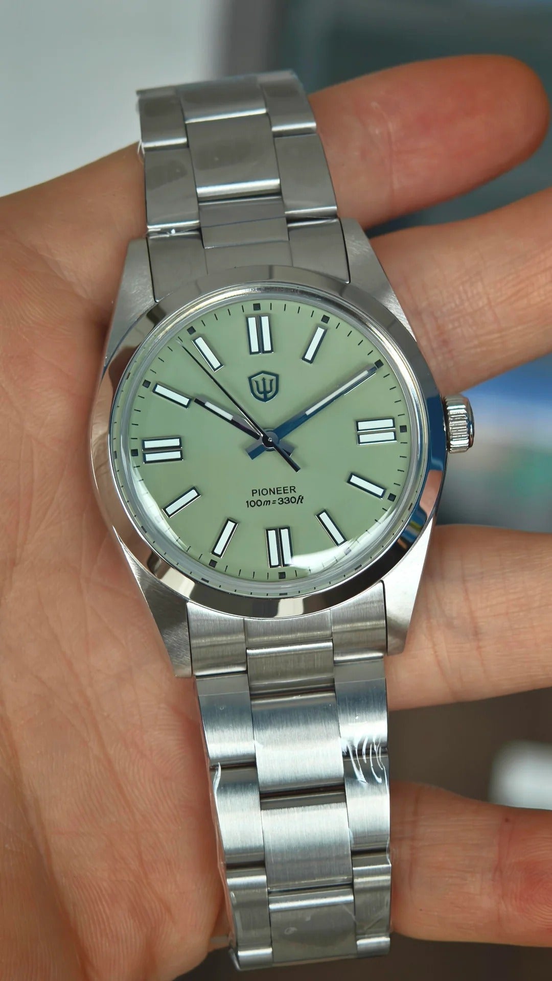 Watchdives WD1016B 37mm Pioneer VH31 Men Watch