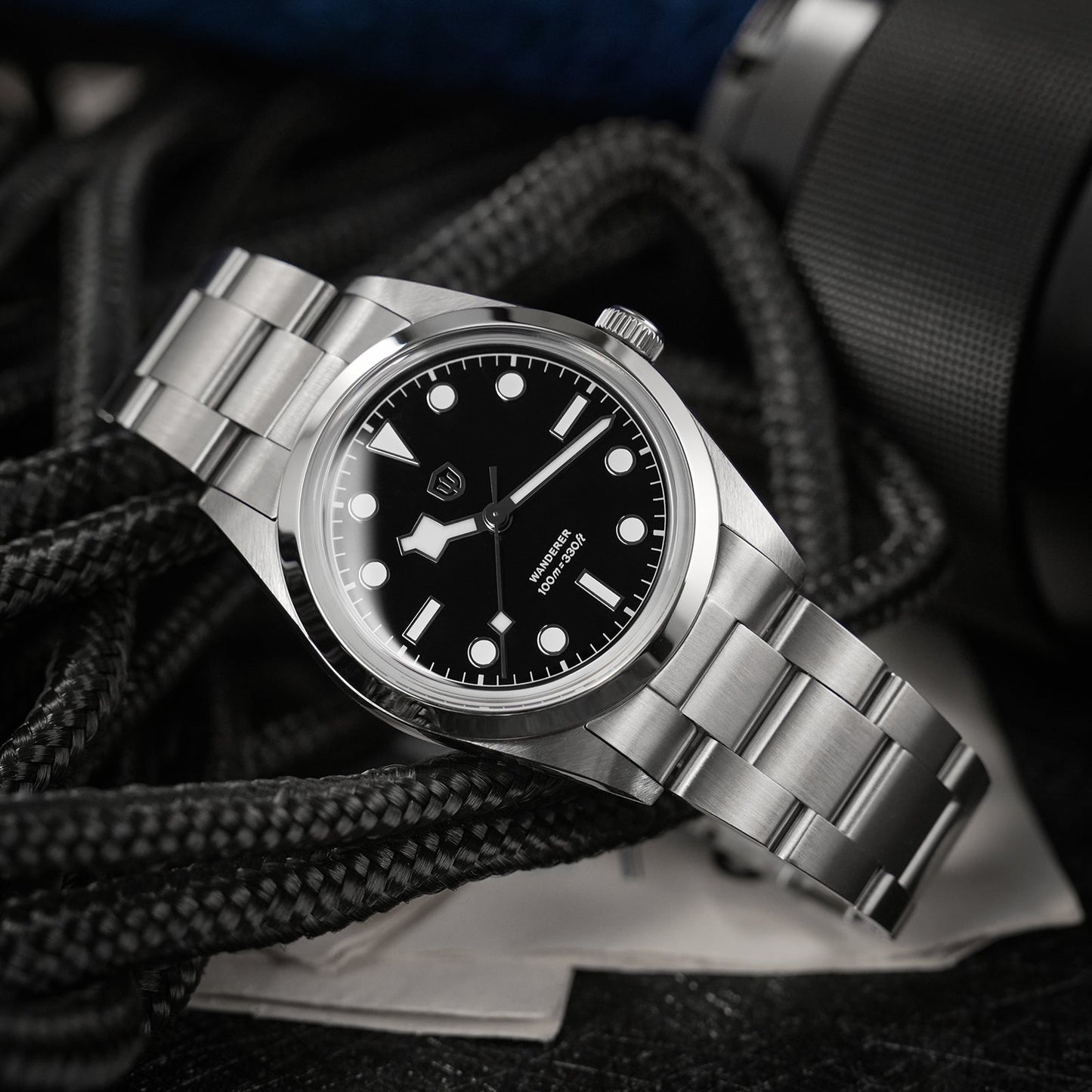 Watchdives WD1016C 37mm Pioneer VH31 Men Watch