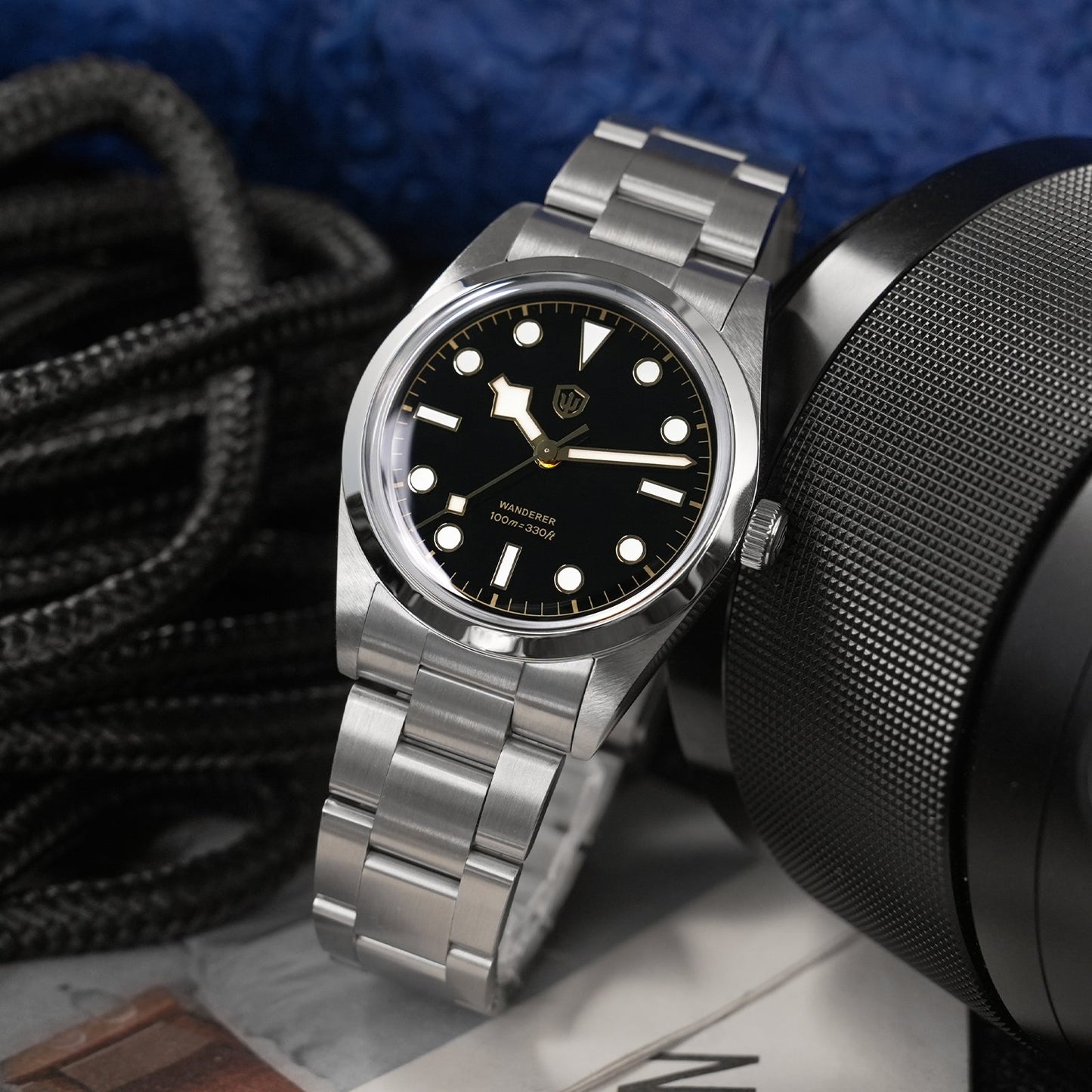 Watchdives WD1016C 37mm Pioneer VH31 Men Watch