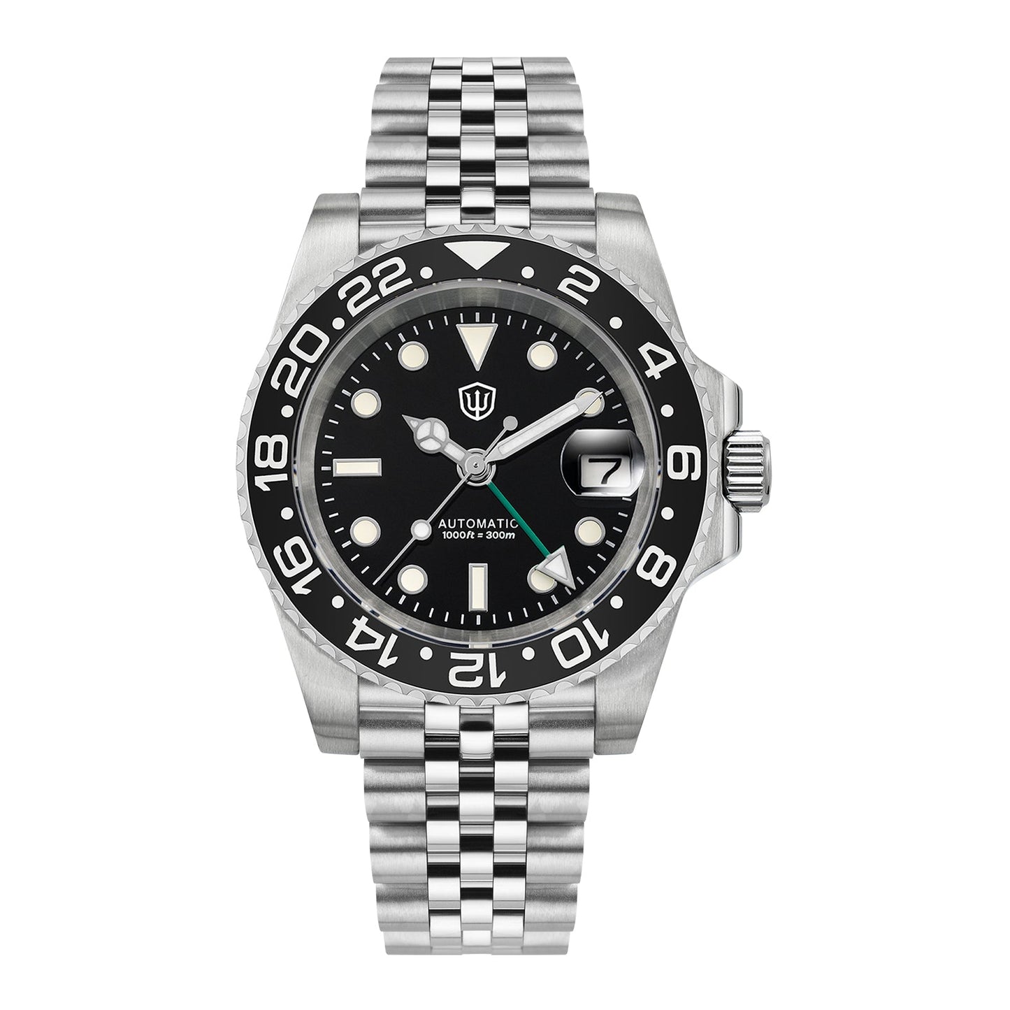 🔥WeeklyDeals🔥Watchdives WD16760 NH34 Sub GMT Watch V2