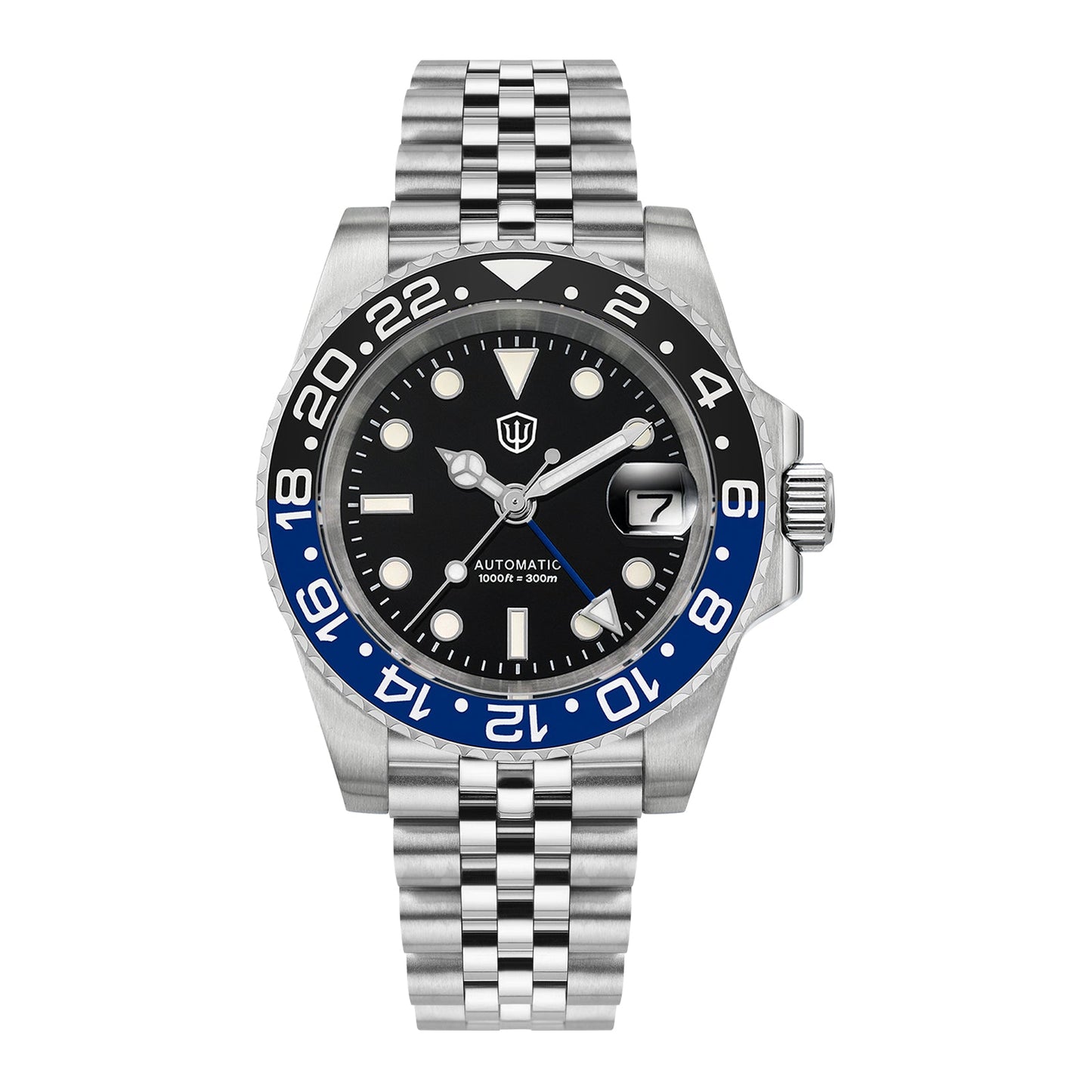 🔥WeeklyDeals🔥Watchdives WD16760 NH34 Sub GMT Watch V2