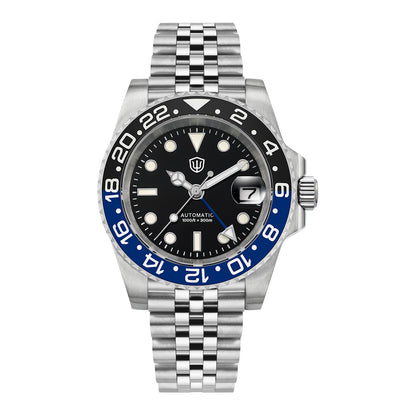 🔥WeeklyDeals🔥Watchdives WD16760 NH34 Sub GMT Watch V2