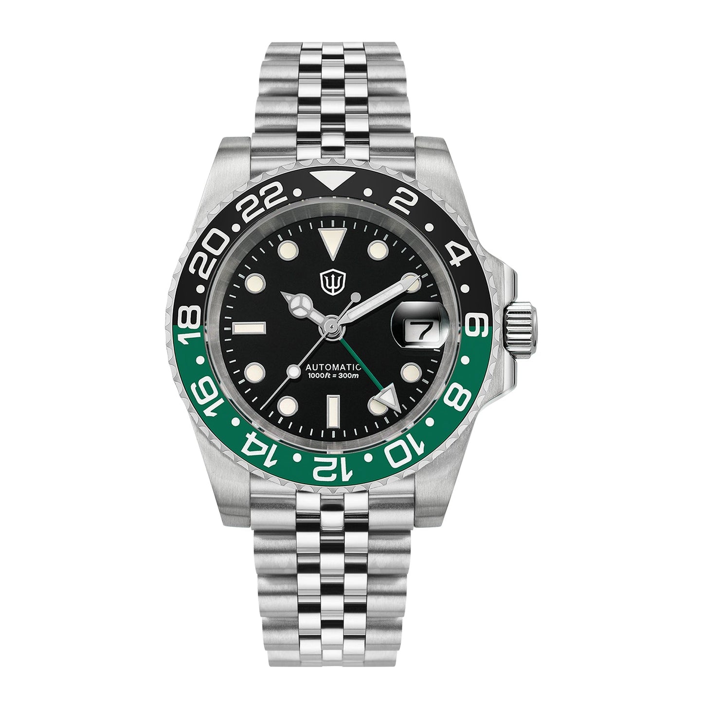 🔥WeeklyDeals🔥Watchdives WD16760 NH34 Sub GMT Watch V2