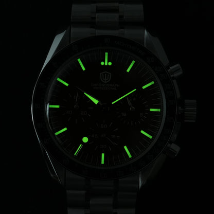 Watchdives 39mm VK63 Chronograph Watch WD1863