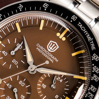 Watchdives 39mm VK63 Chronograph Watch WD1863