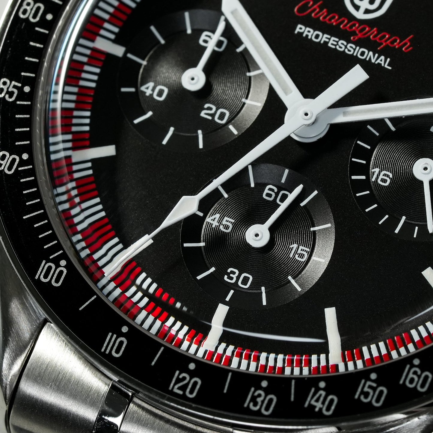 Watchdives 39mm VK63 Chronograph Watch WD1863