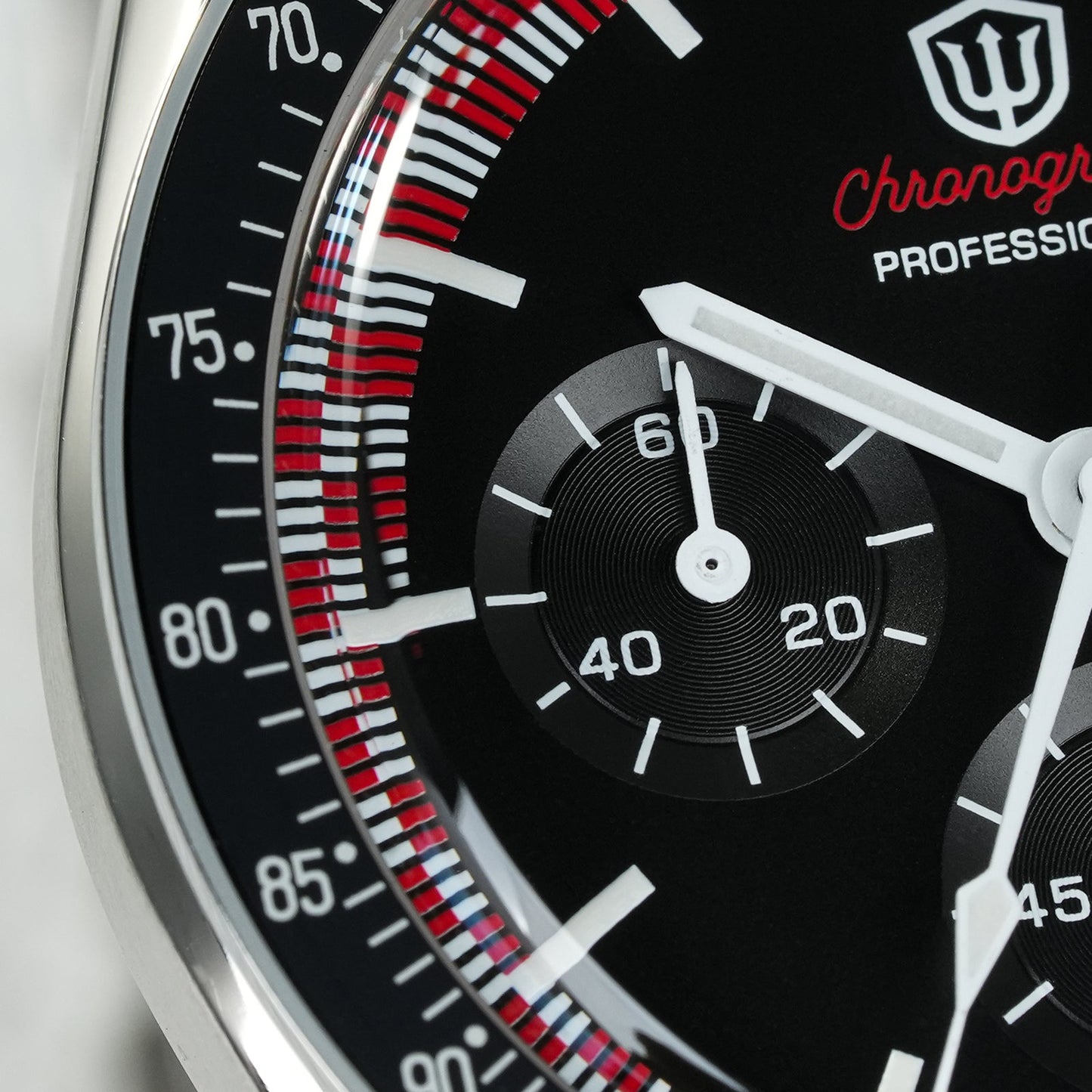 Watchdives 39mm VK63 Chronograph Watch WD1863