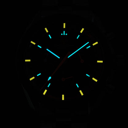 Watchdives 39mm VK63 Chronograph Watch WD1863