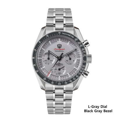 Watchdives 39mm VK63 Chronograph Watch WD1863