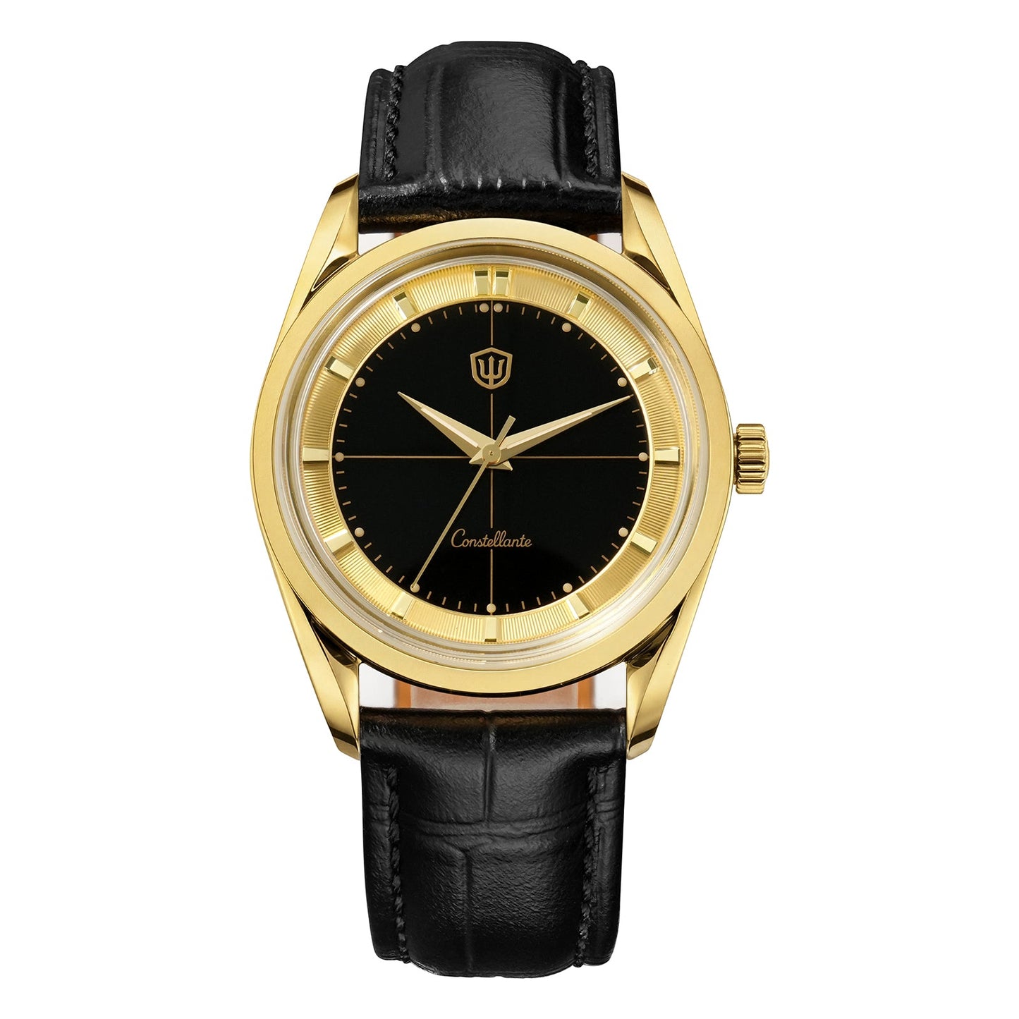Watchdives WD1954 Arctic Classic 36mm VH31 – Gold Dial