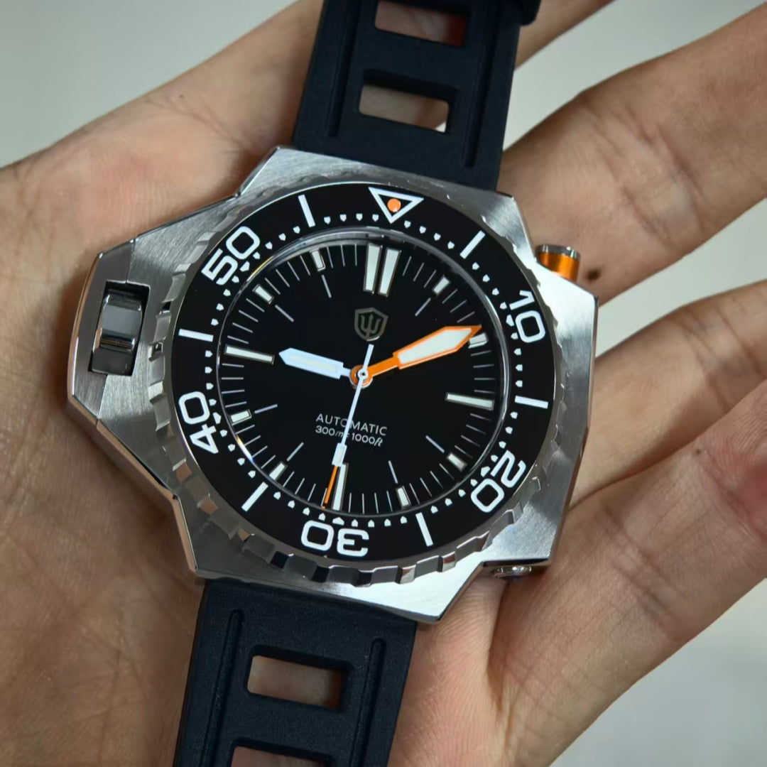 🔥EarlyBird🔥Watchdives WD1968 PT5004/PT5000 Automatic Diver Watch