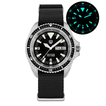 🔥WeeklyDeals🔥Watchdives WD1980 VH31 Military Diver Watch V3