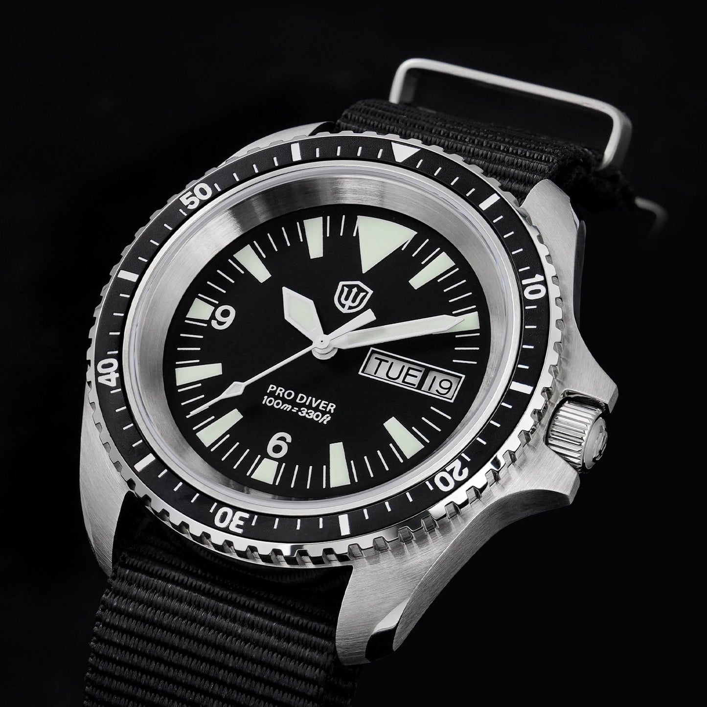🔥WeeklyDeals🔥Watchdives WD1980 VH31 Military Diver Watch V3