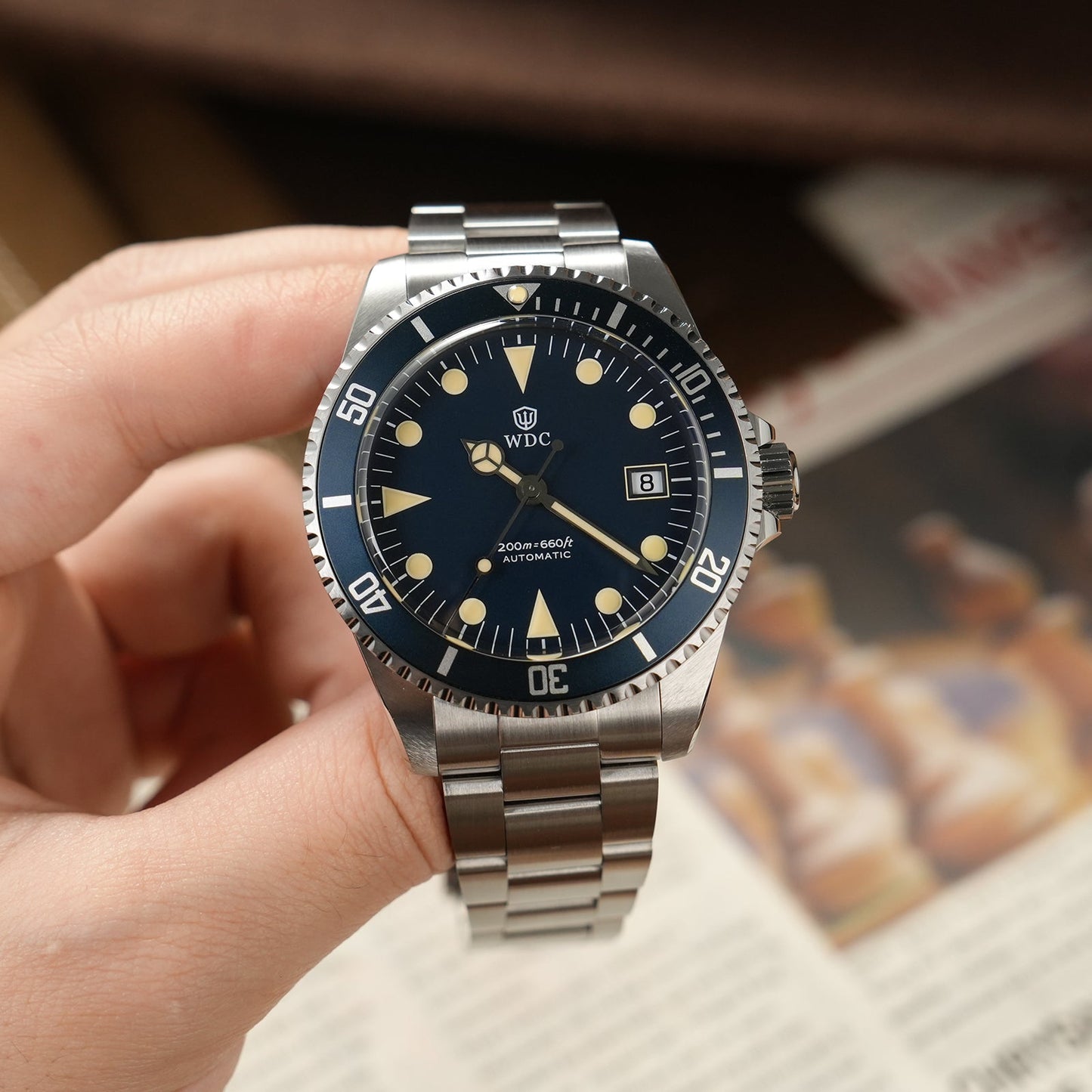 🔥EarlyBird🔥Watchdives WD5513P PT5000 Vintage Sub Watch