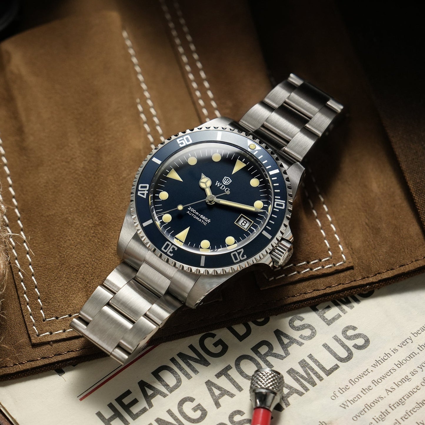 🔥EarlyBird🔥Watchdives WD5513P PT5000 Vintage Sub Watch