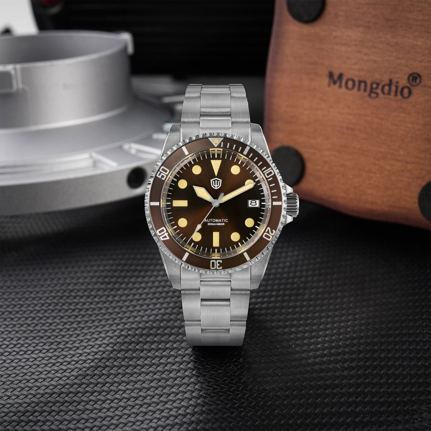 🔥WeekyDeals🔥Watchdives WD5513 NH35 38mm Vintage Sub Dive Watch