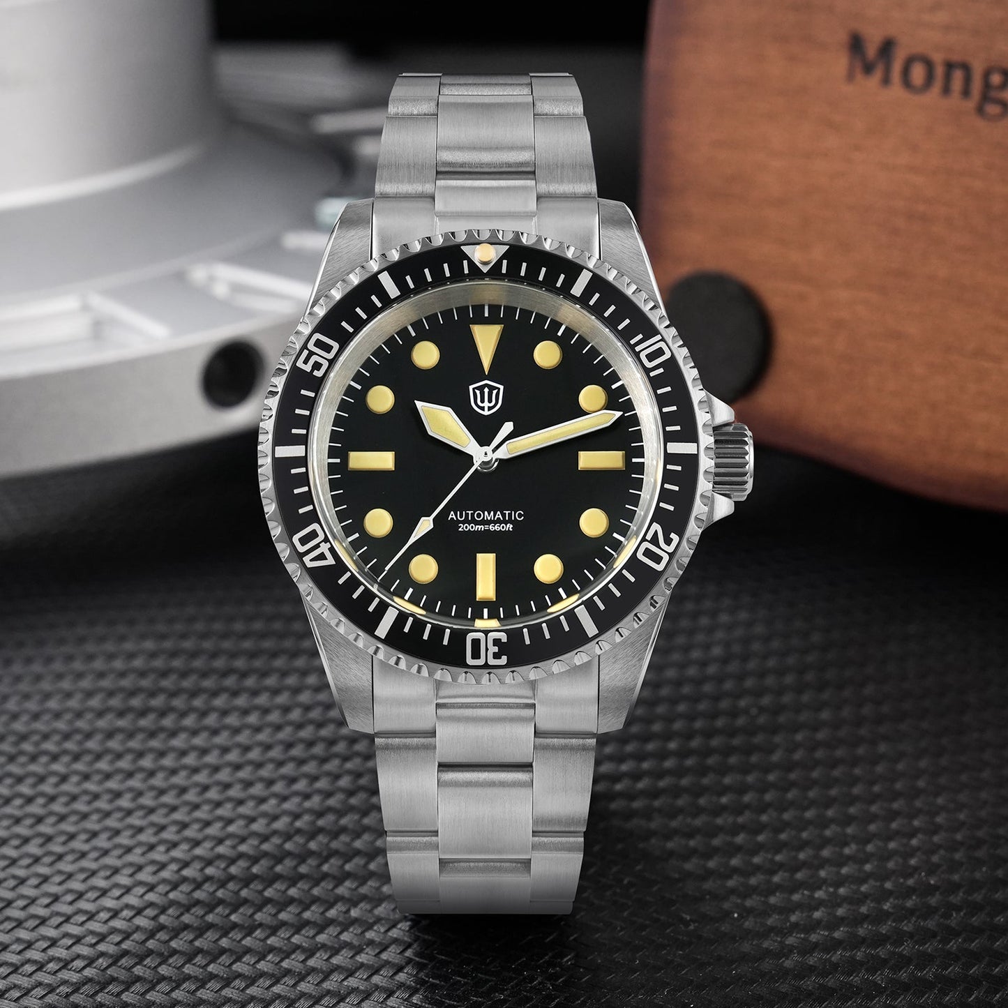 🔥WeekyDeals🔥Watchdives WD5513 NH35 38mm Vintage Sub Dive Watch