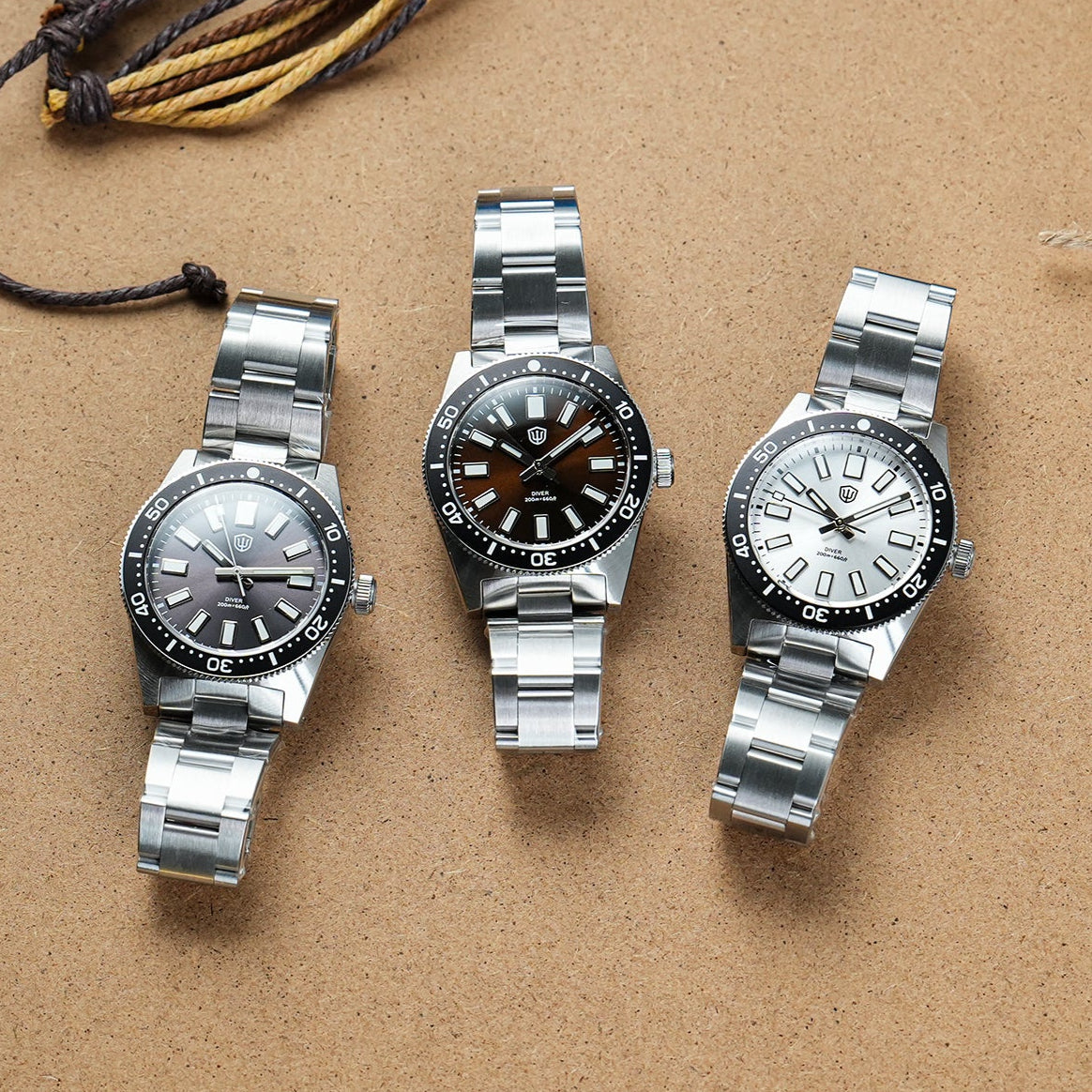 🔥WeeklyDeals🔥Watchdives WD1965 38mm VH31 62MAS Dive Watch V2