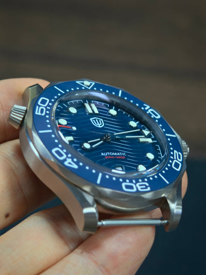 🔥WeeklyDeals🔥Watchdives WD007 Top Hat Sapphire PT5000 Titanium Dive Watch