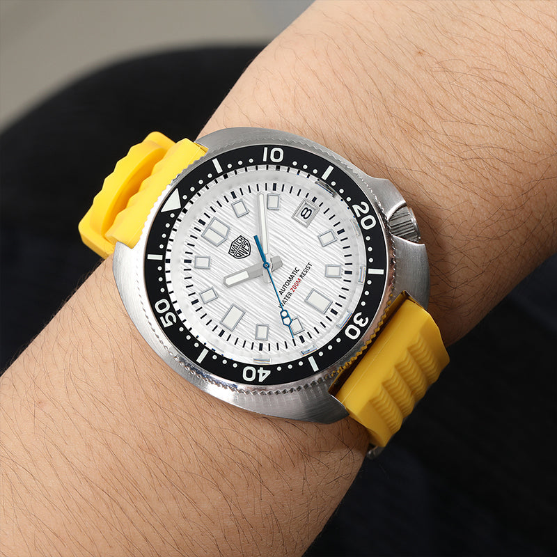 ★Special Offer★Watchdives Soft Waffle Rubber Dive Strap