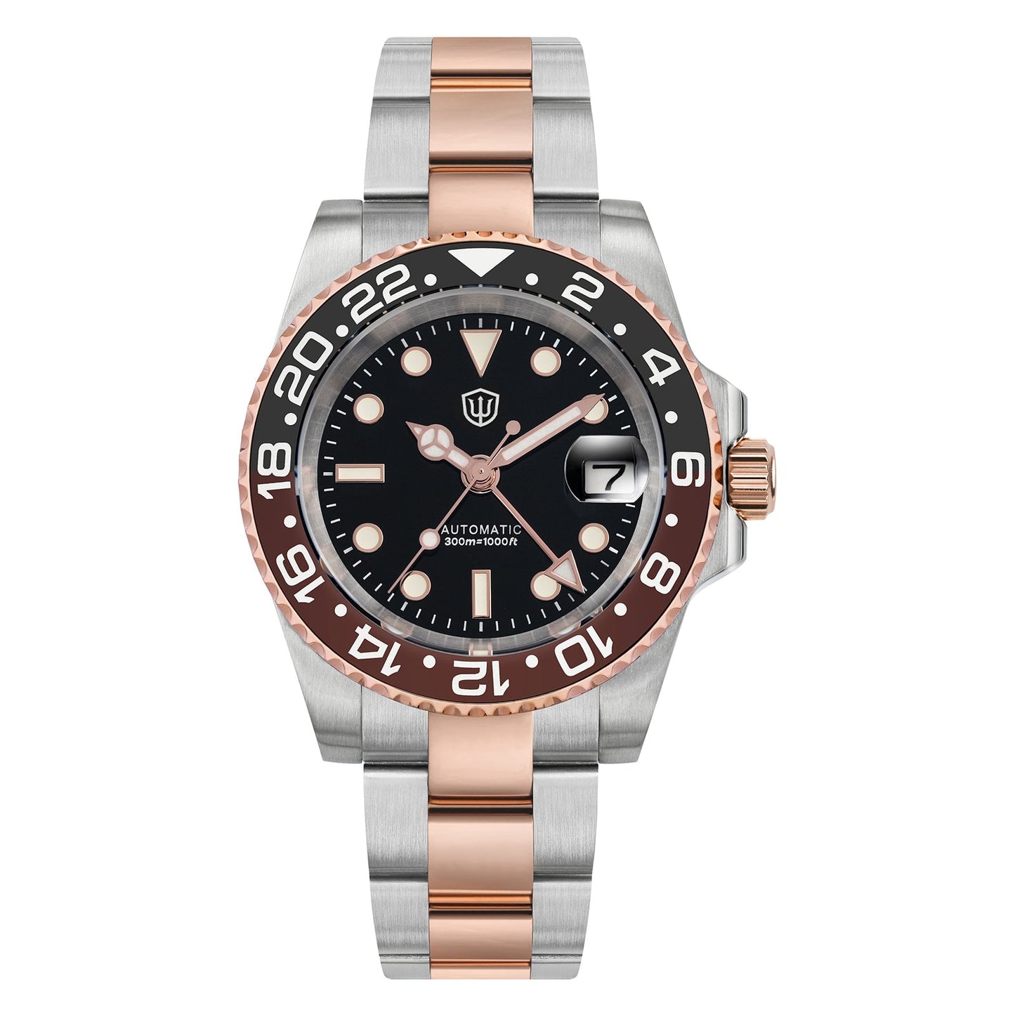🔥WeeklyDeals🔥Watchdives WD16760 NH34 Sub GMT Watch V2