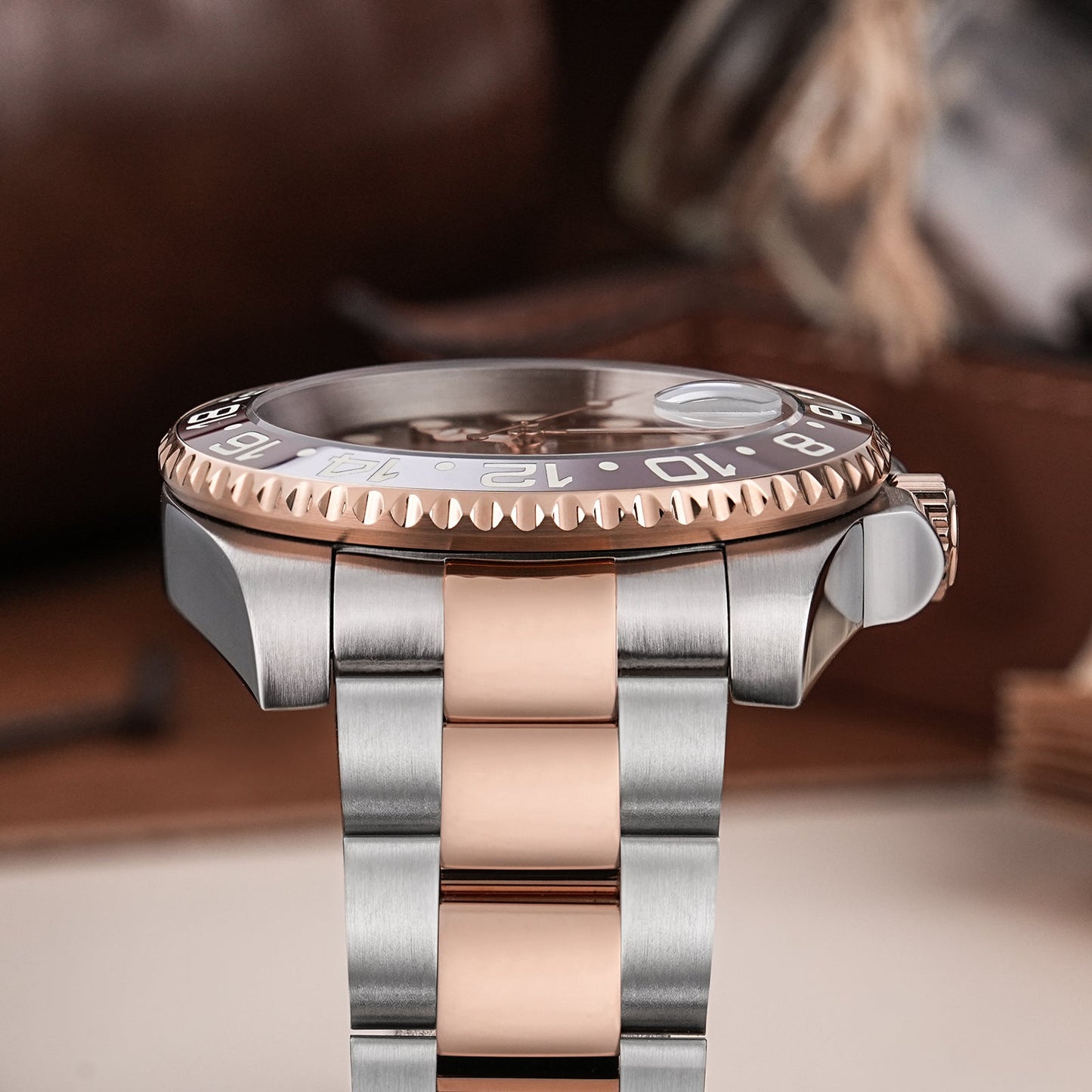 🔥WeeklyDeals🔥Watchdives WD16760 NH34 Sub GMT Watch V2