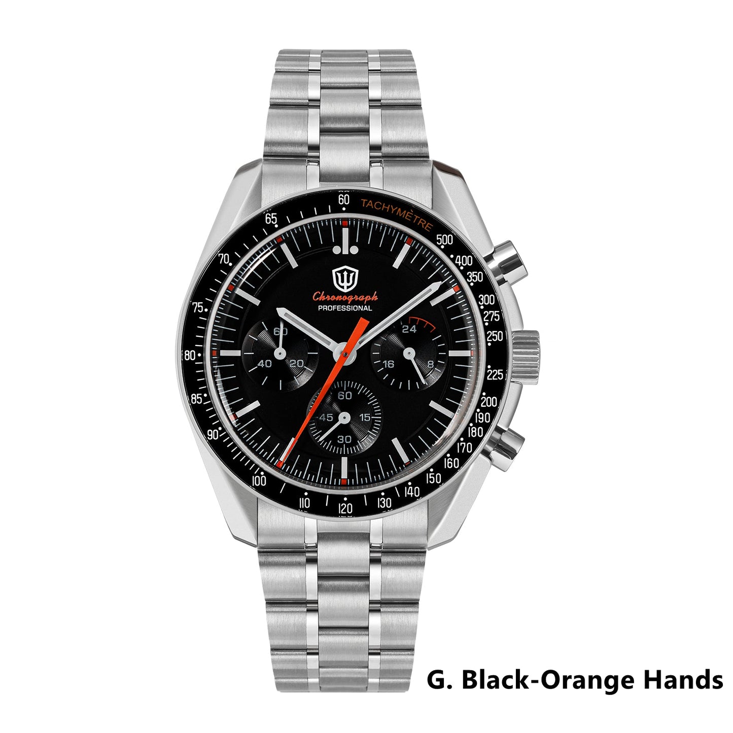 Watchdives 39mm VK63 Chronograph Watch WD1863