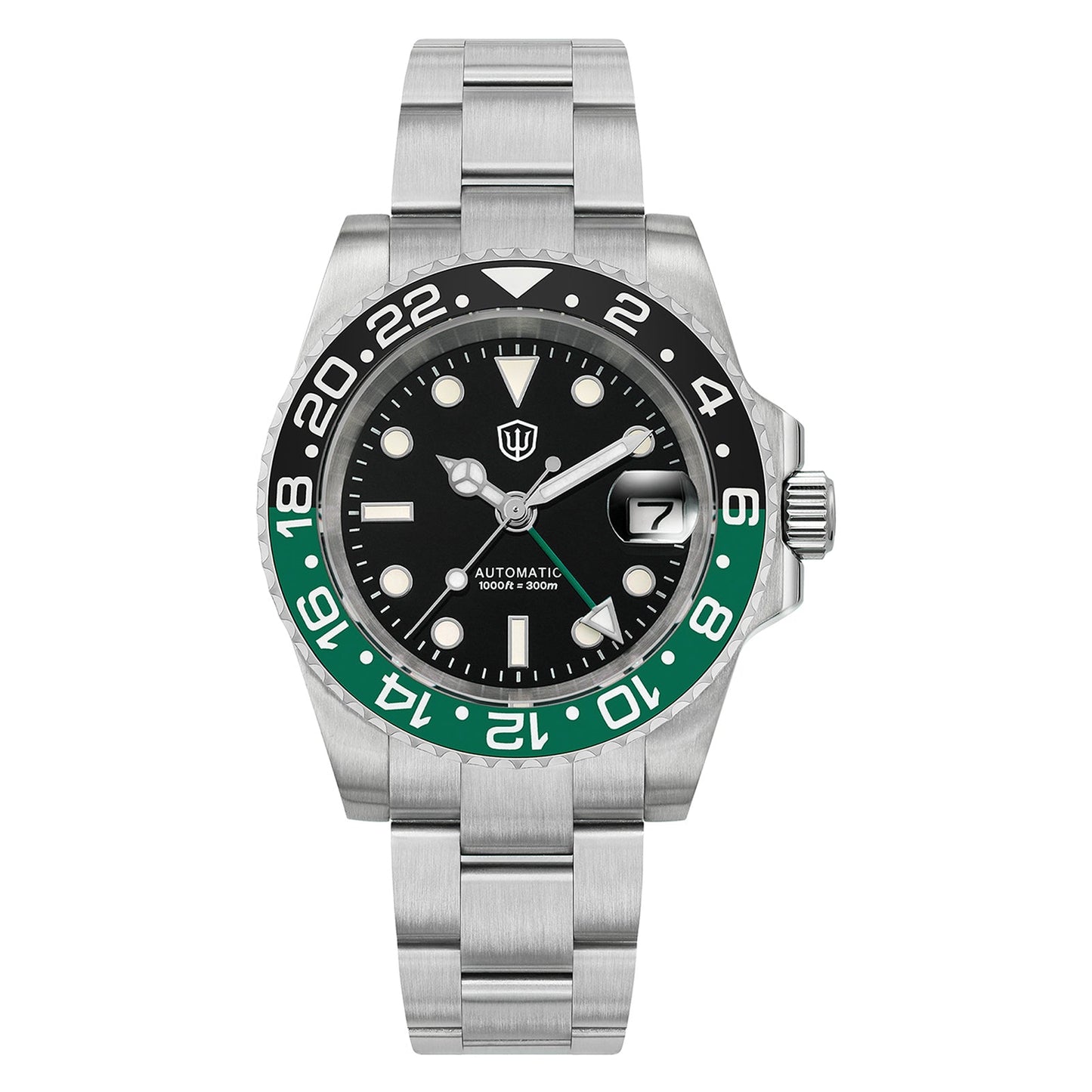🔥WeeklyDeals🔥Watchdives WD16760 NH34 Sub GMT Watch V2