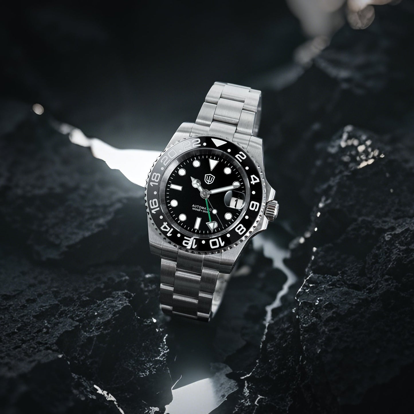 🔥WeeklyDeals🔥Watchdives WD16760 NH34 Sub GMT Watch V2