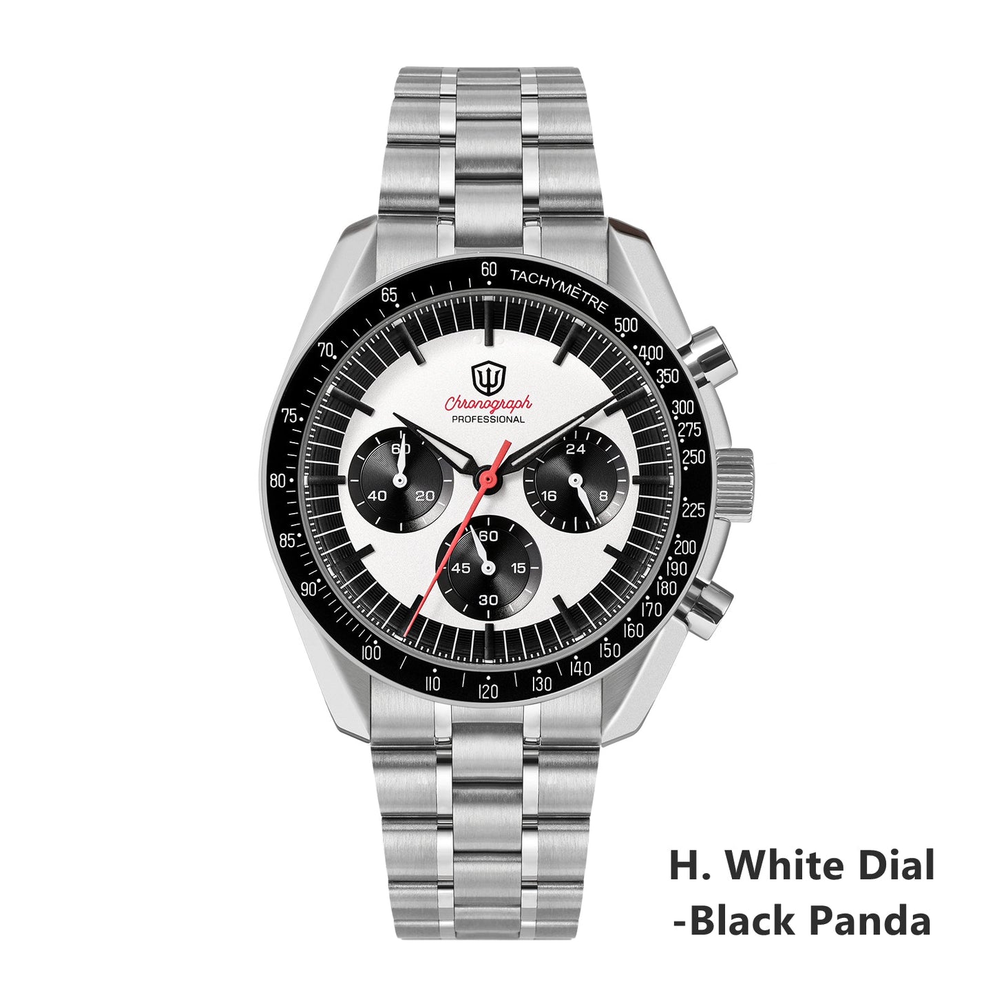 Watchdives 39mm VK63 Chronograph Watch WD1863