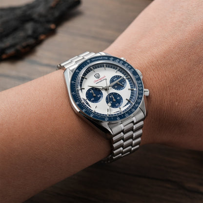 Watchdives 39mm VK63 Chronograph Watch WD1863
