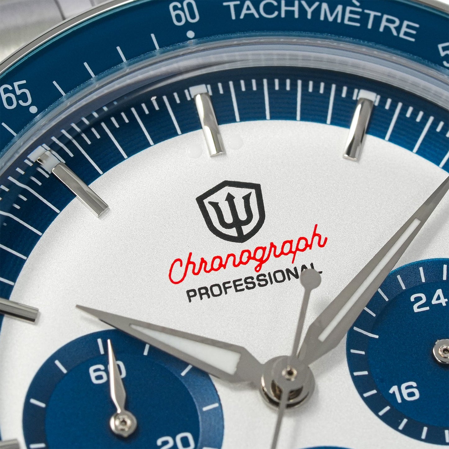 Watchdives 39mm VK63 Chronograph Watch WD1863