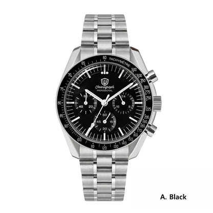Watchdives 39mm VK63 Chronograph Watch WD1863